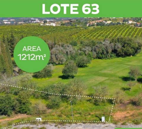 Lote para construção frente golfe no Pestana Silves Golfe Resort