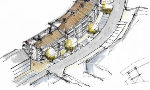 Terreno para construção de apartamentos em Almancil