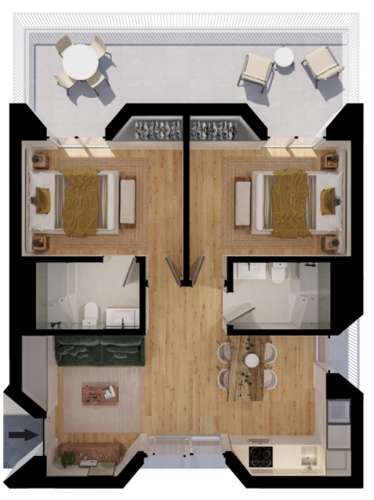 Apartamento T2 em Grândola