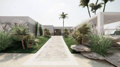 Terreno com projeto aprovado em Quarteira