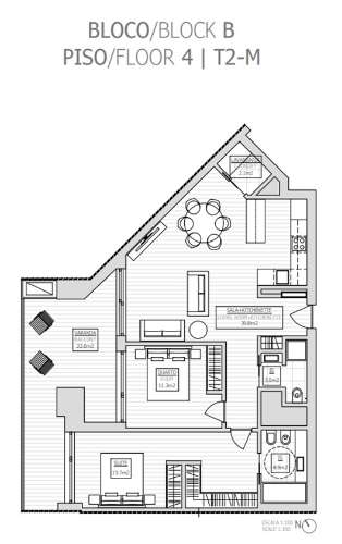 Apartamento T2 na Estrada Monumental - Funchal