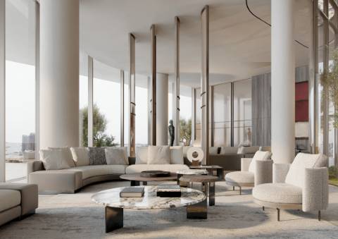 Apartamento T4 com Piscina em West Crescent Dubai