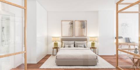 Apartamento T1+1 com varanda