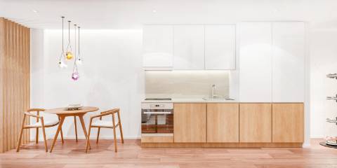 Apartamento T1+1 com varanda