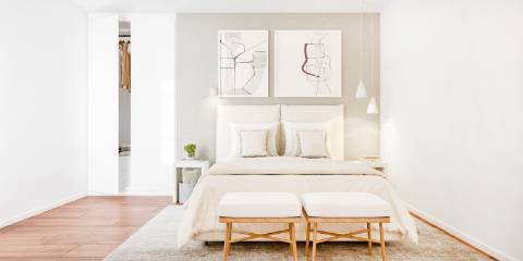 Apartamento T1+1 com varanda