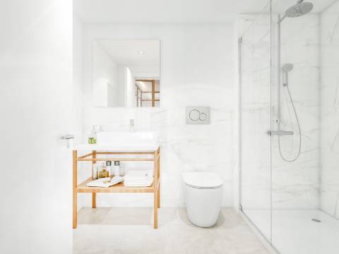 Apartamento T1+1 com logradouro