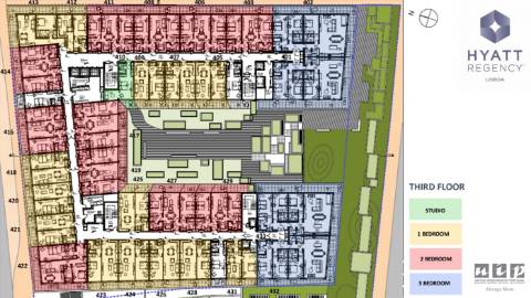 Apartamento T1 no Hyatt regency Lisboa