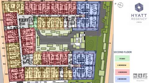 Apartamento T1 no Hyatt regency Lisboa