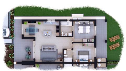 T2 Lagos com Segurança 24H Golf Piscina Ginásio Jacuzzi e Garagem