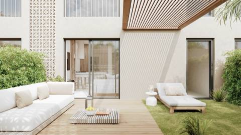 Magnífico apartamento T1 em condomínio único - Comporta