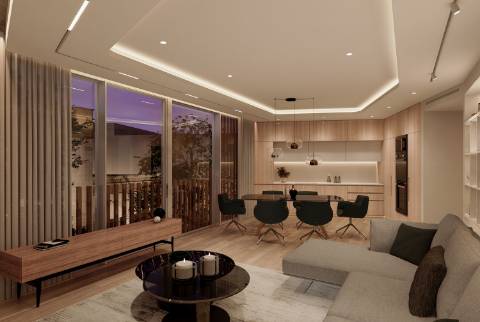 Apartamento T3 com terraço, perto da praia.