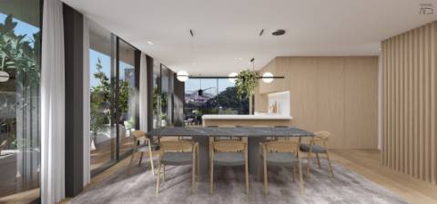 Apartamento T3 com varanda e estacionamento na Margem do Rio Douro