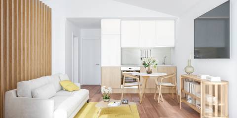 Apartamento T2 com varanda