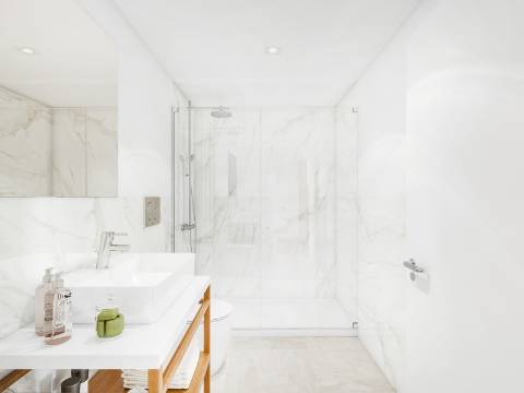 Apartamento T2 com varanda