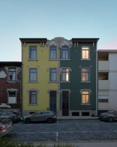 Apartamento duplex T3 totalmente remodelado. - Boavista