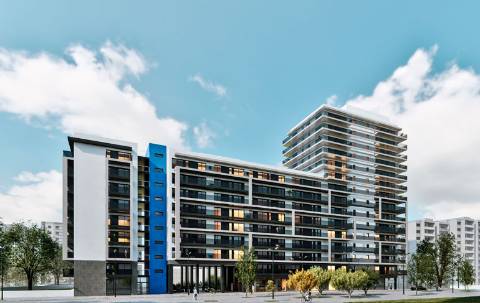 Apartamento T3, junto da praia.