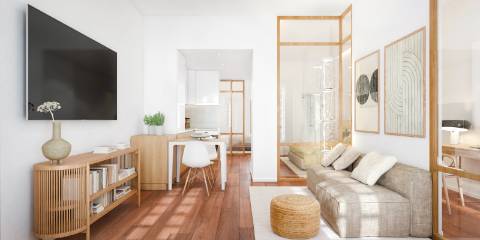 Apartamento T1+1 no Centro do Porto