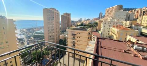 Luxo totalmente renovado e muito brilhante penthouse/telhado de 3 quartos em Monte - Carlo