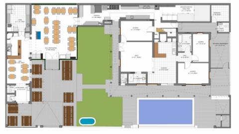 Restaurante com Moradia T5