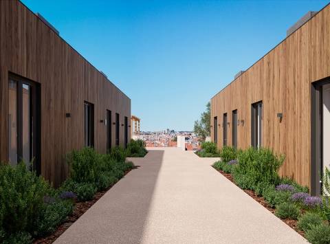 Casa T1 em Empreendimento Sustentável no Centro de Lisboa