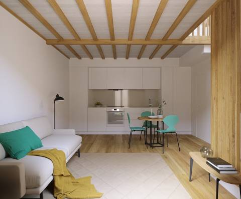 Casa T1 em Empreendimento Sustentável no Centro de Lisboa