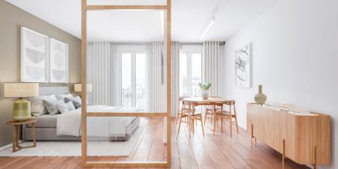 Apartamento T2 com varanda