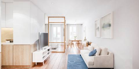 Apartamento T2 com varanda