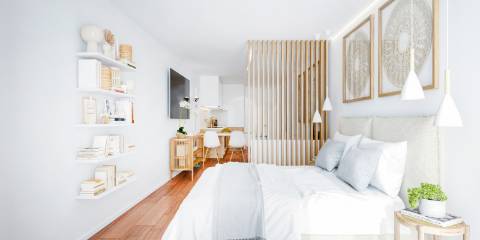 Apartamento T2 com varanda