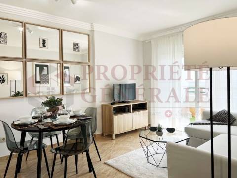 Apartamentos t2 novos em condomínio fechado com piscina, com vista rio e mar.