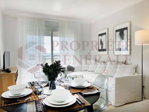 Apartamentos t2 novos em condomínio fechado com piscina, com vista rio e mar.