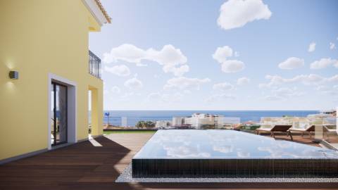 Moradia T3 com piscina Infinita no Funchal