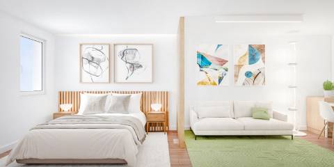 Apartamento T1 na zona histórica do Porto