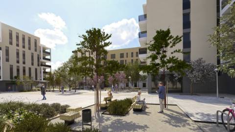 Apartamento T2 perto da praia.