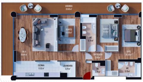 Apartamento Mobilado T2 no Centro do Funchal