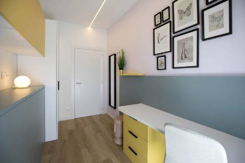 Apartamento T2 em construção.