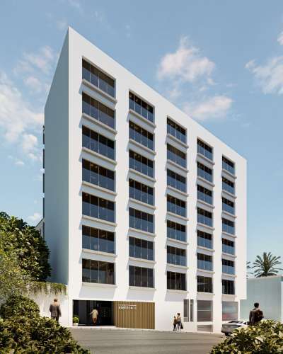Apartamento T2 em construção, com parqueamento.