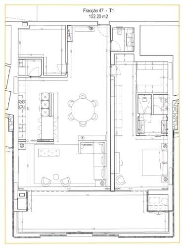 Apartamento T1+1 de Luxo na Estrada Monumental