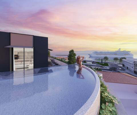 Apartamento T1 de Luxo no Centro do Funchal