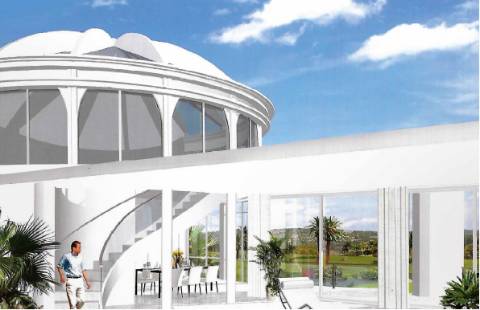 Terreno com Projeto para Hotel em Santa Bárbara de Nexe