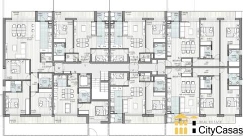 T3 Novo com Terraço e Jardim Privado