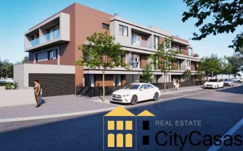 T3 Novo com Terraço e Jardim Privado