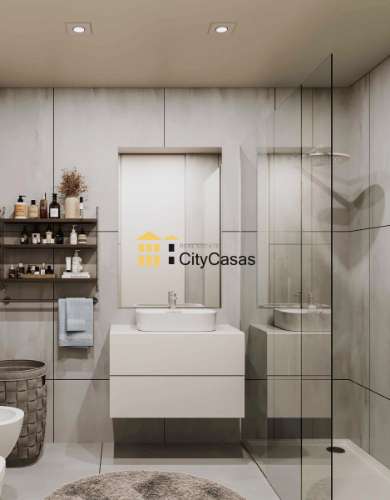 T2 Novo com L. Garagem e Terraço | Último Piso