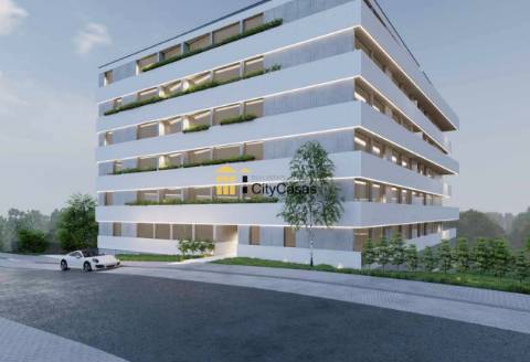 T2 Novo com L. Garagem e Terraço | Último Piso