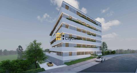 T2 Novo com L. Garagem e Terraço | Último Piso