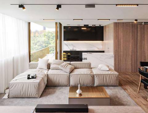 T1 Novo com L. Garagem e Varanda na Asprela