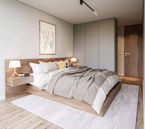 T1 Novo com L. Garagem e Varanda na Asprela