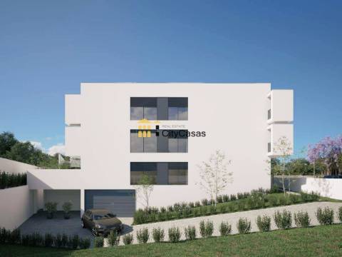 T3+1 Novo c/ Terraço e Box | Condomínio Fechado c/ Piscina