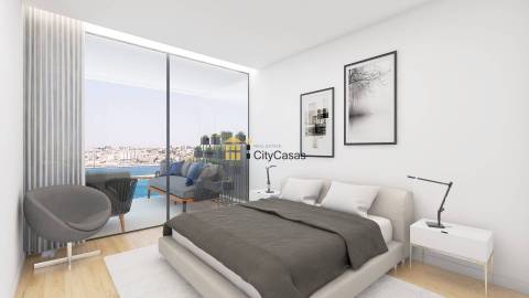 Apartamento T4 Novo | Vistas Panorâmicas Mar e Rio