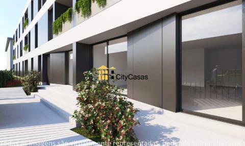 T1+1 Novo com L: Garagem em S. Mamede Infesta.
