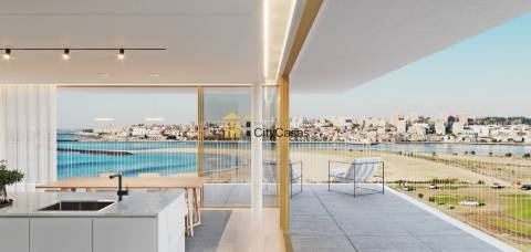Apartamento T3 Novo | Vistas Panorâmicas Mar e Rio